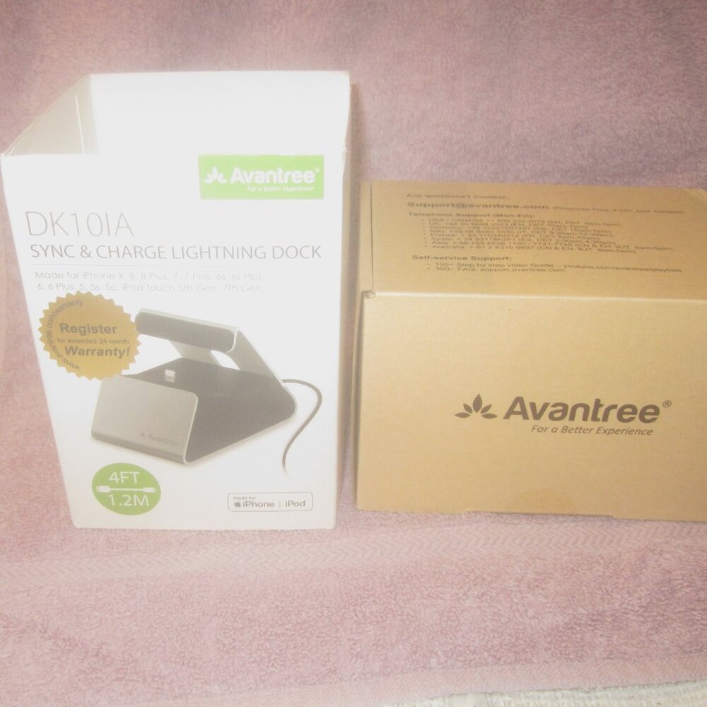 AVANTREE DK101A, IPHONE & IPOD, LIGHTNING DOCK
